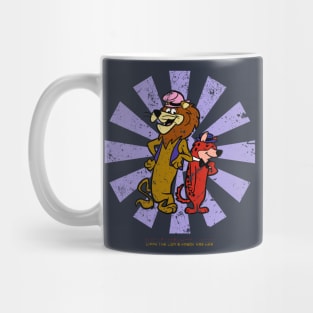 Lippy The Lion And Hardy Har Har Retro Japanese Mug